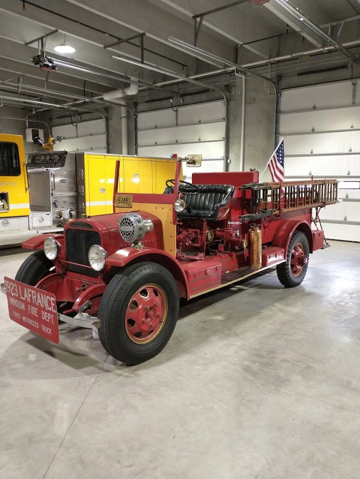 1923 American LaFrance Fire Engine Windom's First Motorized Fire Engine